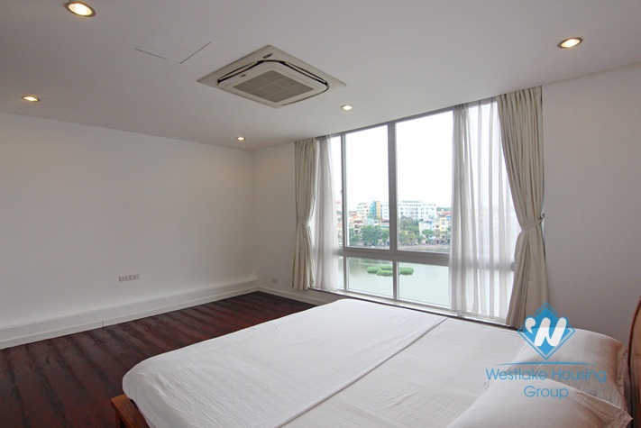 Super modern with stunning lake view apartment in Truc Bach, Ba Dinh